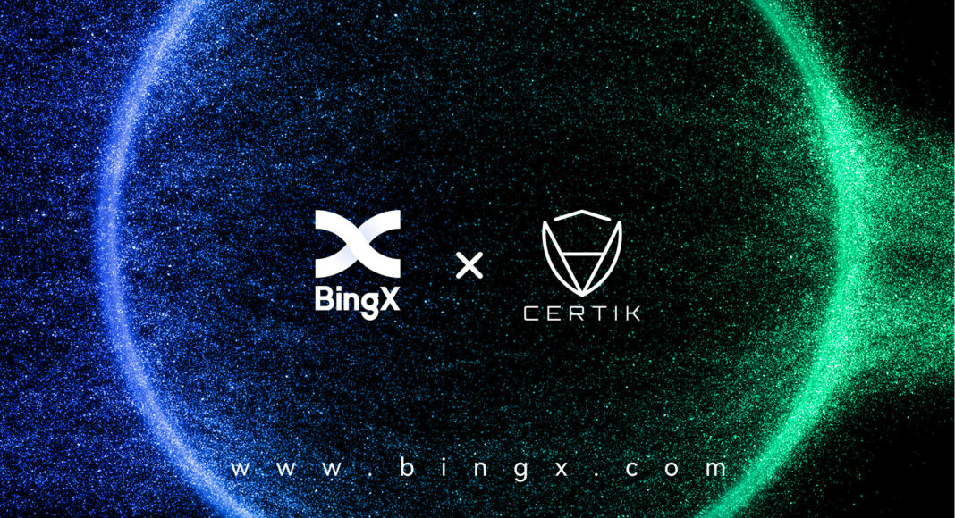 BingX extends partnership with CertiK to strengthen security and transparency