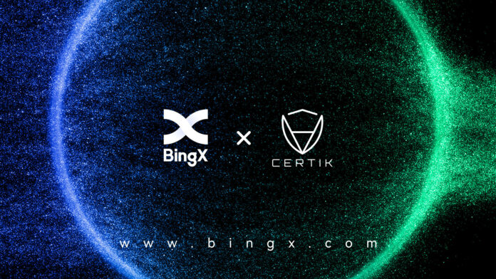 BingX extends partnership with CertiK to strengthen security and transparency
