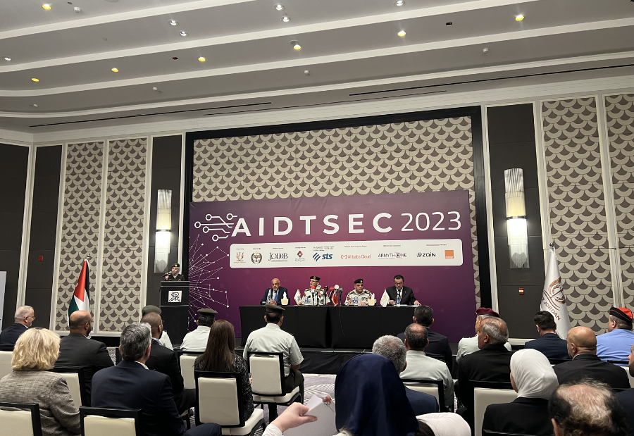 Orange Jordan sponsors Artificial Intelligence in Defense Technologies and Cybersecurity conference 2023