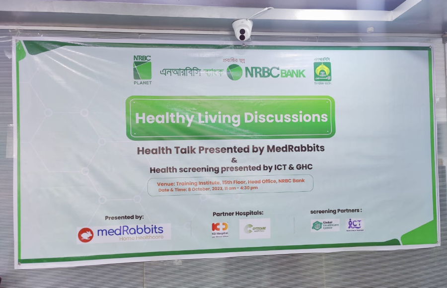 MedRabbits Collaborates with NRBC Bank PLC & Dhaka Bank Limited to Host Employee Health Camp