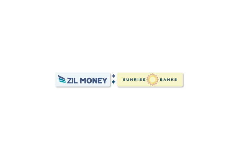 Zil Money Announces Banking-as-a-Service Partnership with Sunrise Bank