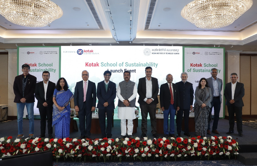 Kotak Mahindra Bank Associates with IIT Kanpur to Establish India’s First Fully Integrated School of Sustainability