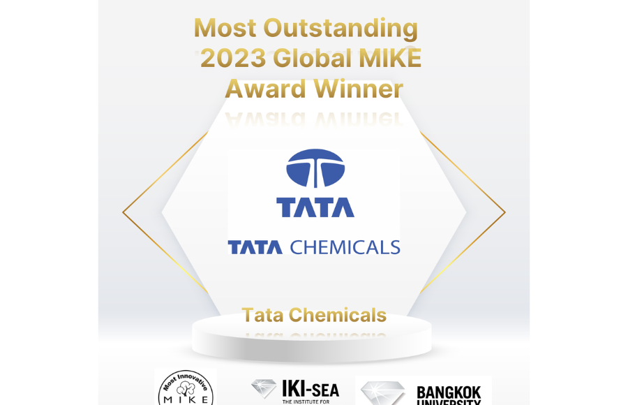 Tata Chemicals Honoured with International Recognition as Innovative Knowledge Enterprise