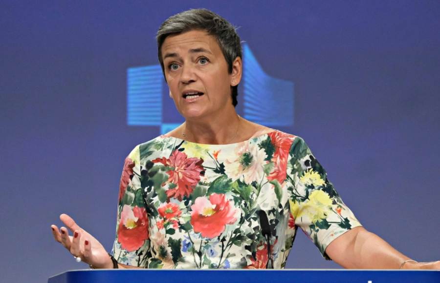 Vestager scheduled to meet with CEOs of major technology companies, including Apple, in US