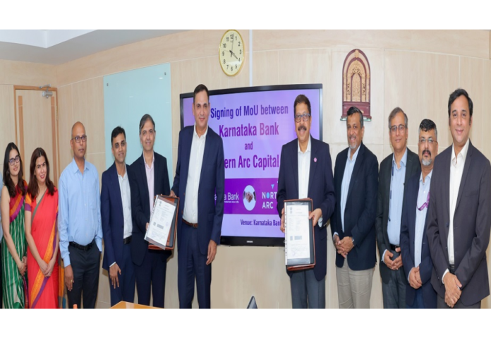 Karnataka Bank partners with Northern Arc Capital Limited (Northern Arc) nPOS platform for Colending & Pool Buyout Karnataka Bank partners with Northern Arc Capital Limited (Northern Arc) nPOS platform for Colending & Pool Buyout