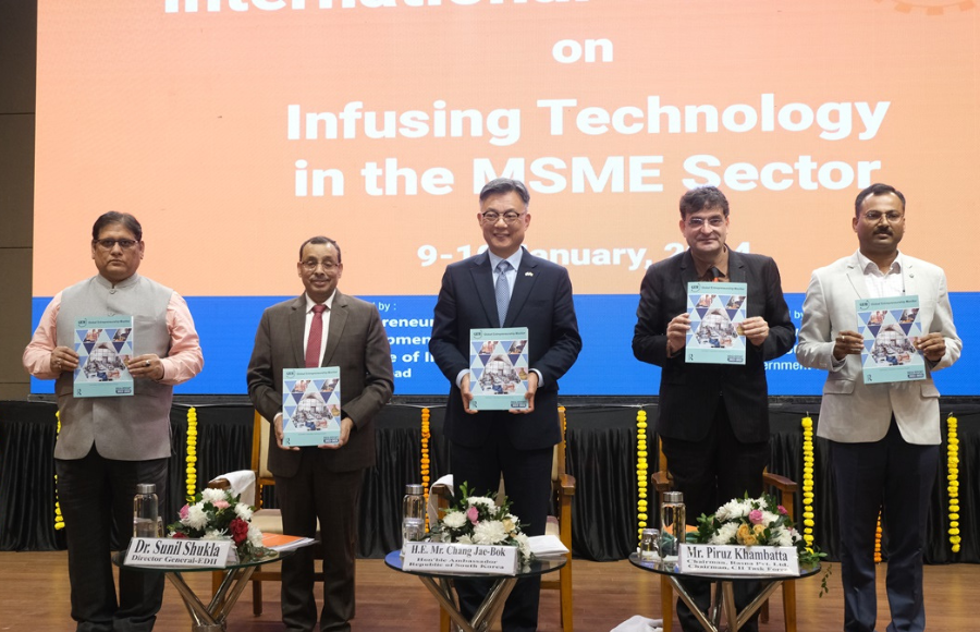 EDII organises a two-day International Conference on ‘Infusing Technology in MSME Sector’