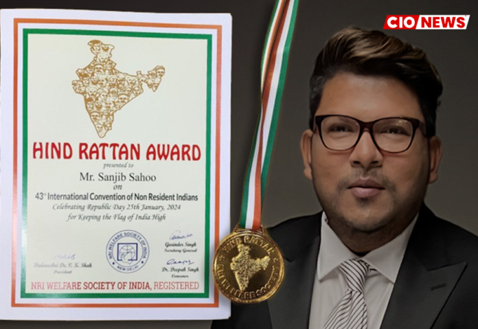 Global Business and Tech Visionary Sanjib Sahoo Awarded the 2024 Hind Rattan Award Global Business and Tech Visionary Sanjib Sahoo Awarded the 2024 Hind Rattan Award