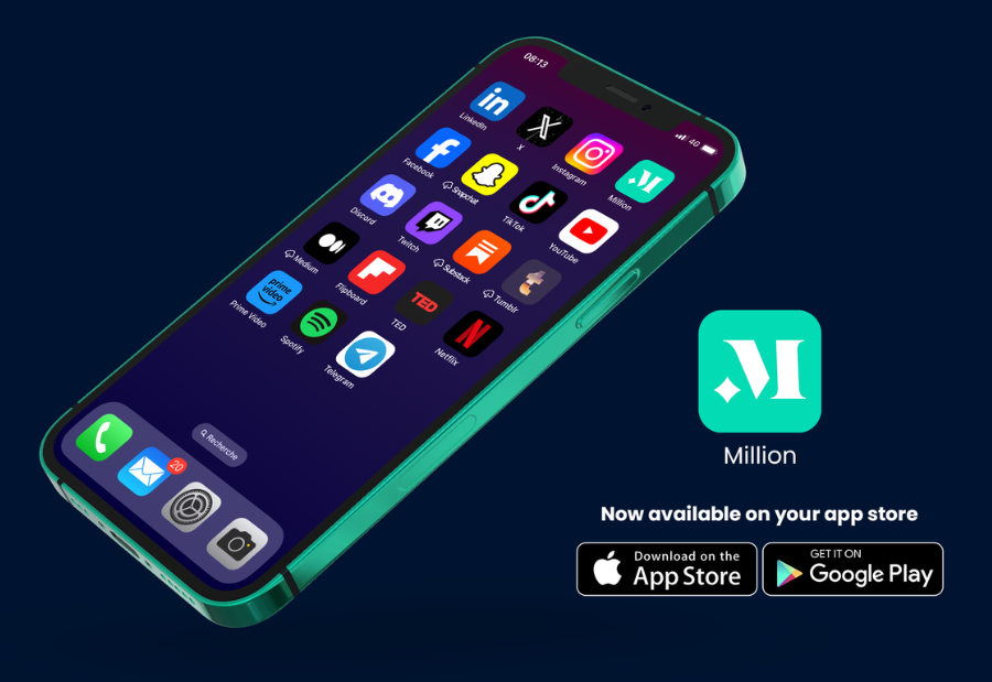 Million, the future of social media platform, to transform the digital economy