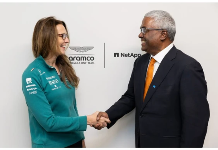 Aston Martin Aramco Formula One® Team and NetApp renew partnership Aston Martin Aramco Formula One® Team and NetApp renew partnership