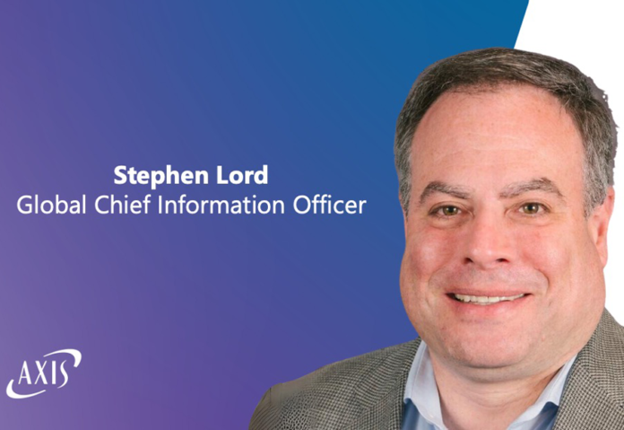 AXIS Names Stephen Lord as Global Chief Information Officer; Robert Barriero as Global Head of Strategic Sourcing and Corporate Real Estate AXIS Names Stephen Lord as Global Chief Information Officer; Robert Barriero as Global Head of Strategic Sourcing and Corporate Real Estate