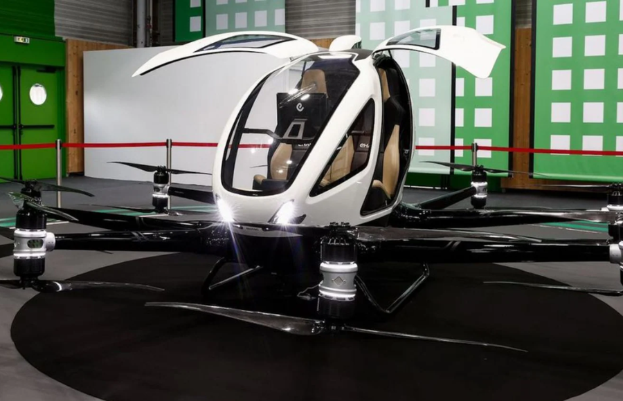 Chinese drone manufacturer EHang is now offering flying taxis on Taobao