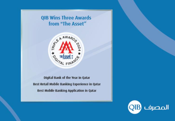 QIB wins three awards, crowned digital bank of the year in Qatar for the 4th year in a row from the asset QIB wins three awards, crowned digital bank of the year in Qatar for the 4th year in a row from the asset
