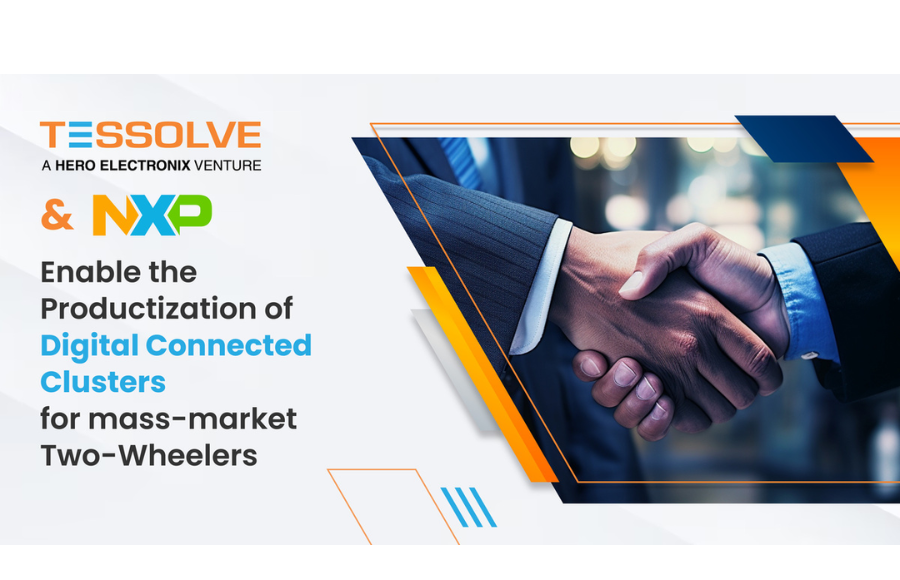 Tessolve and NXP enable the Productization of Digital Connected Clusters for mass-market Two-Wheelers