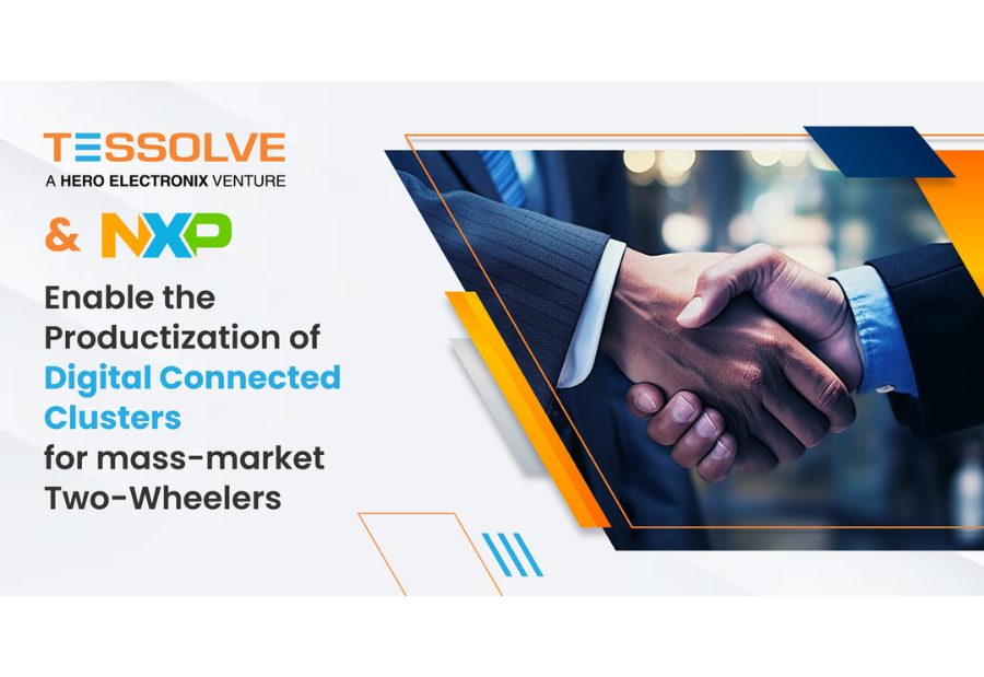 Tessolve and NXP enable the Productization of Digital Connected Clusters for mass-market Two-Wheelers
