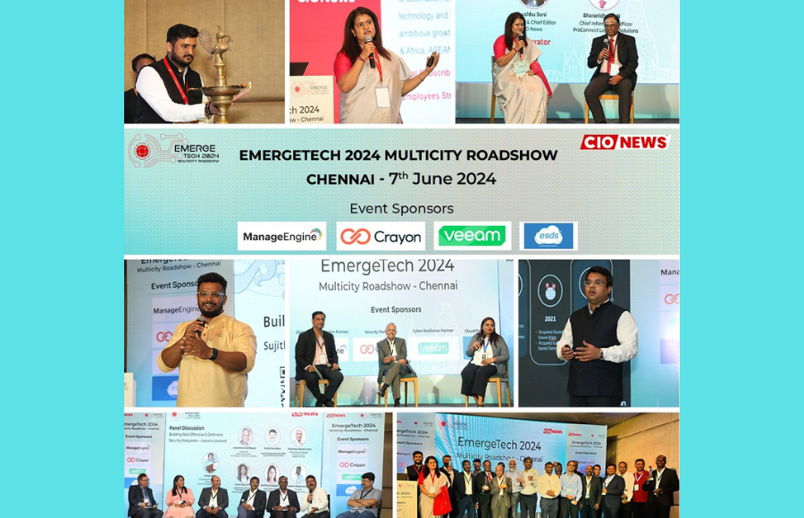 EmergeTech 2024 Chennai: A stunning success, beginning with a lamp lighting ceremony. Featuring keynote sessions, fireside chats, sponsor presentations and award ceremony with 100+ delegates.