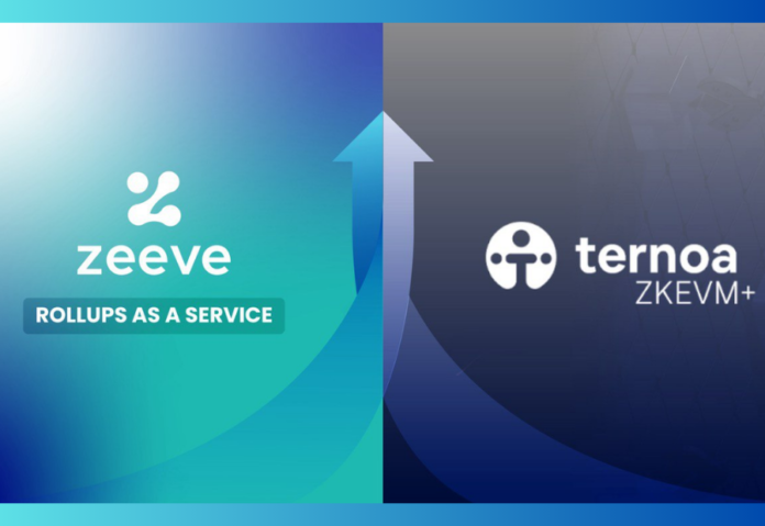 Zeeve RaaS Partners with Ternoa for the Launch of their zkEVM+ L2 CDK Chain Zeeve RaaS Partners with Ternoa for the Launch of their zkEVM+ L2 CDK Chain