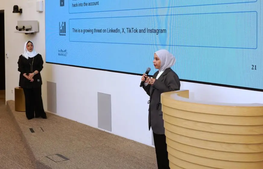 Markaz conducts a series of awareness seminars on combatting cyberattacks for employees