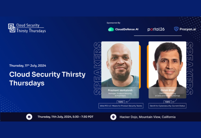 CloudDefense.AI Announces a New Edition of Cloud Security Thirsty Thursdays CloudDefense.AI Announces a New Edition of Cloud Security Thirsty Thursdays