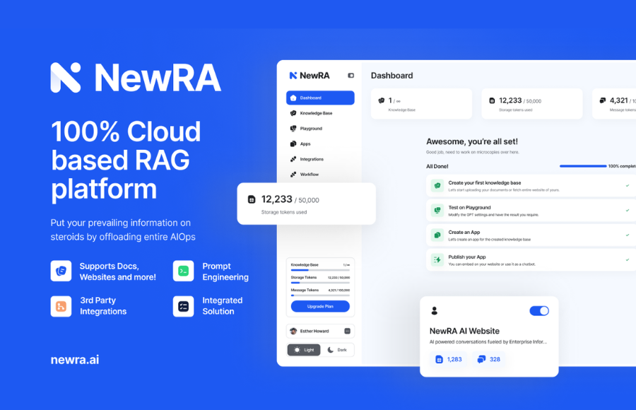 NewRA Launches SaaS Version for Instant AI Integration