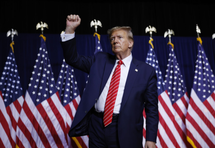 Trumps states remaining Bitcoin should be produced in the US