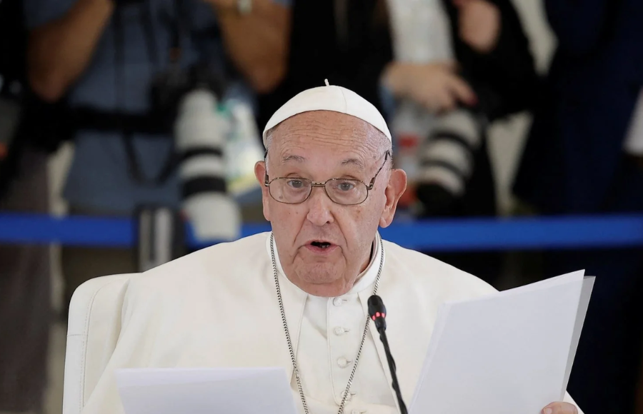 Pope Francis is sounding the alarm about AI