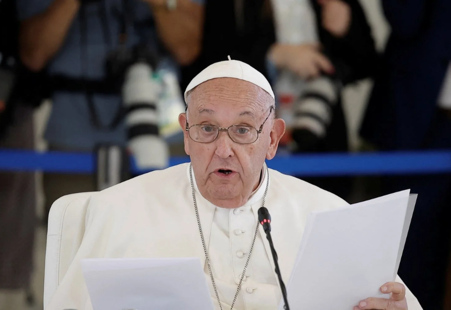 Pope Francis is sounding the alarm about AI