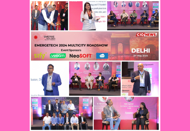 EmergeTech Multicity Roadshow 2024 - Delhi Chapter: Empowered Innovations and Insights