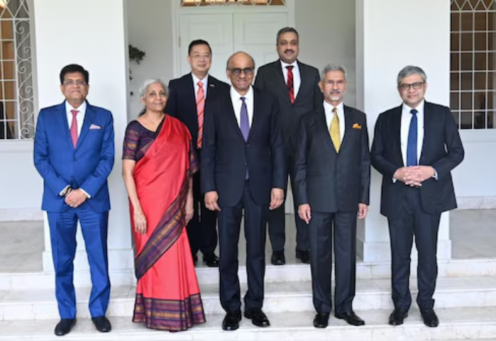 Visit of Indian Ministers to Singapore for the Second India-Singapore Ministerial Roundtable (ISMR), 26 August 2024 Visit of Indian Ministers to Singapore for the Second India-Singapore Ministerial Roundtable (ISMR), 26 August 2024