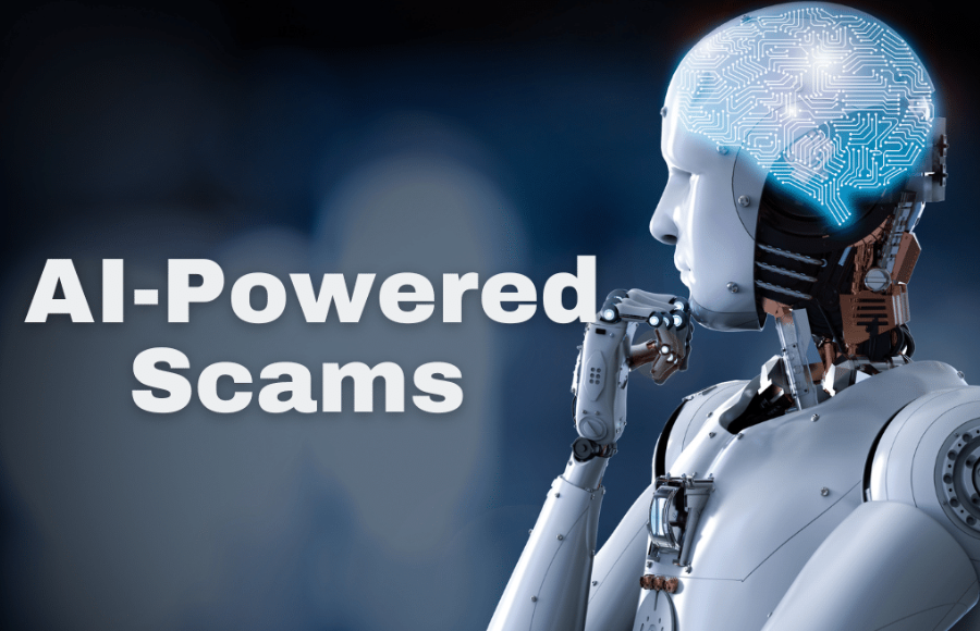 Techniques of deception and increasing frequency of AI scams