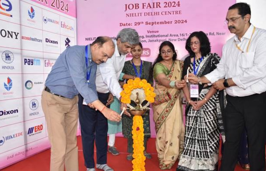 National Institute of Electronics & Information Technology organizes its Job Fair 2024- “Yuva Rojgar Mela” in Delhi