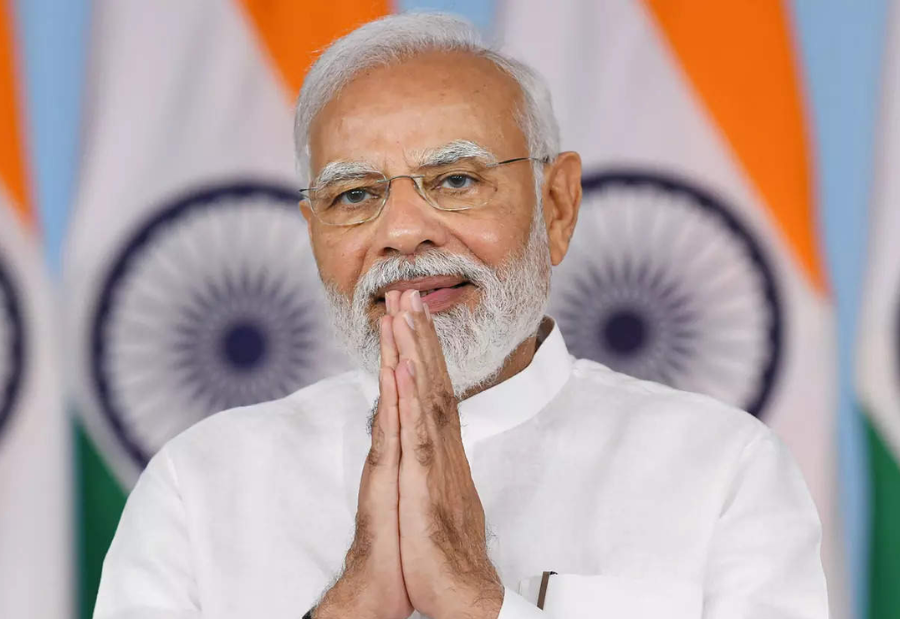 PM Modi  praises young people's involvement in the AI and space sectors