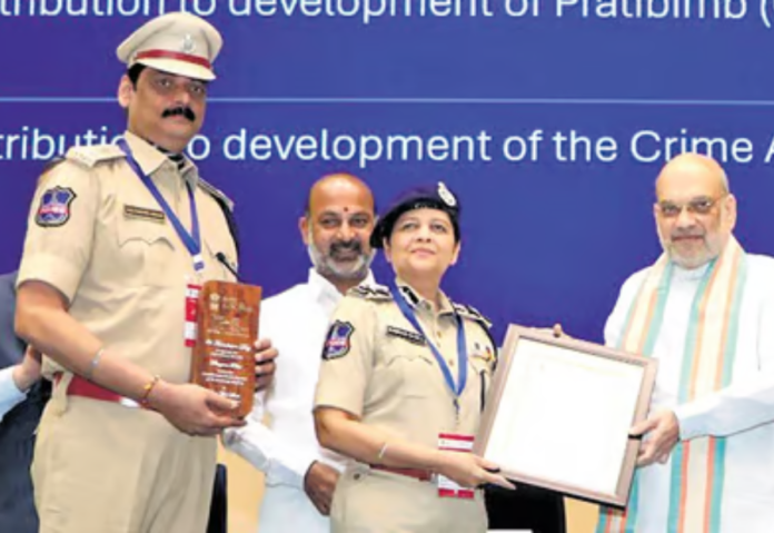 Telangana has been awarded for contributing to the development of Cyber Crime Analysis Module Telangana has been awarded for contributing to the development of Cyber Crime Analysis Module