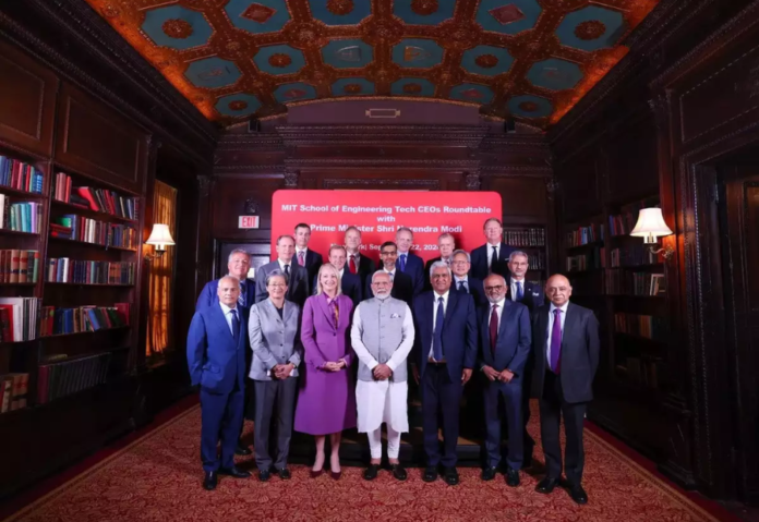 'Fruitful' meeting of IT CEOs attended by PM Modi in New York 'Fruitful' meeting of IT CEOs attended by PM Modi in New York