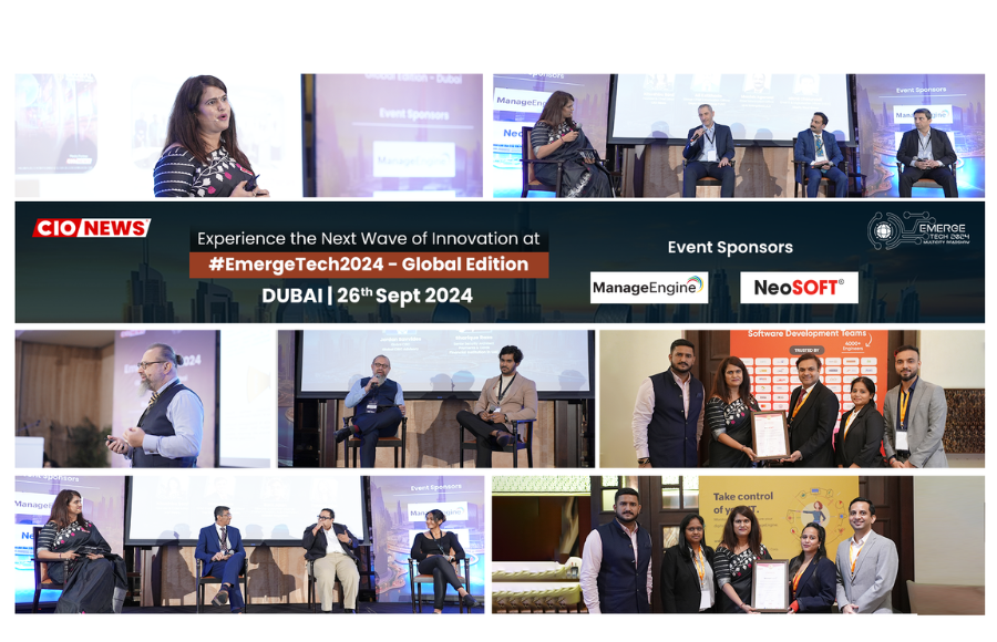 Beyond Borders: CIO News Unites Global Tech Leaders in Dubai with Global Edition of #EmergeTech2024