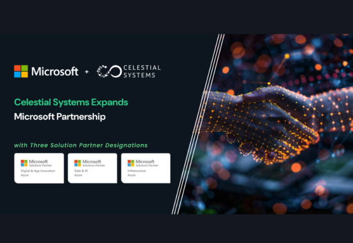 Celestial Systems Expands Microsoft Partnership with Three Solution Partner Designations Celestial Systems Expands Microsoft Partnership with Three Solution Partner Designations