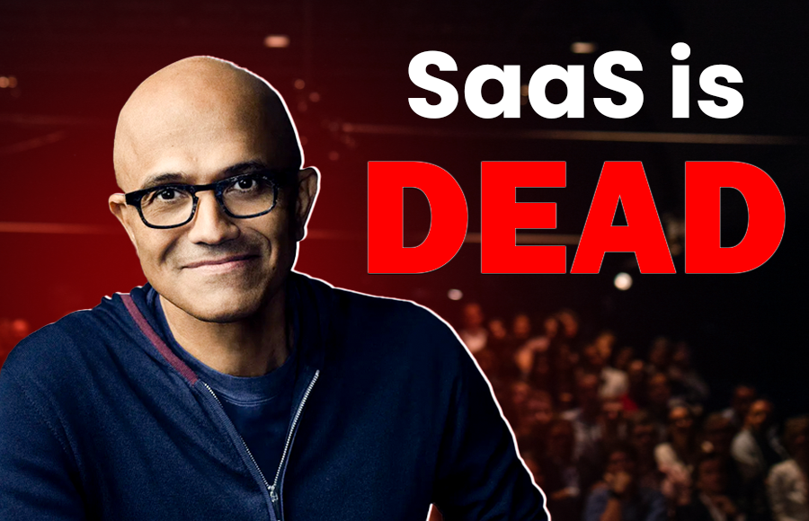 Microsoft CEO Satya Nadella Says “SAAS is Dead”, All Software will Die
