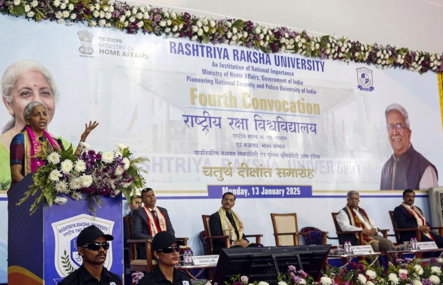 Union Finance and Commerce Minister Nirmala Sitharaman emphasised the need to have a tech-savvy force to protect digital infrastructure