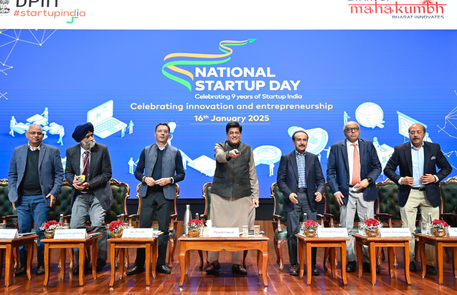 Shri Piyush Goyal launches PRABHAAV Factbook, Bharat Startup Challenge on 9th Foundation Day of Startup India