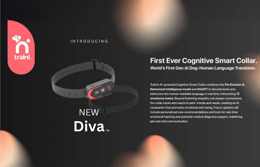 Traini’s AI-Powered Smart Dog Collar is the Standout Innovation at CES 2025