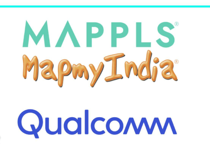 Qualcomm and MapMyIndia announced a partnership to co-develop localised product and service offerings for smart, connected vehicles Qualcomm and MapMyIndia announced a partnership to co-develop localised product and service offerings for smart, connected vehicles