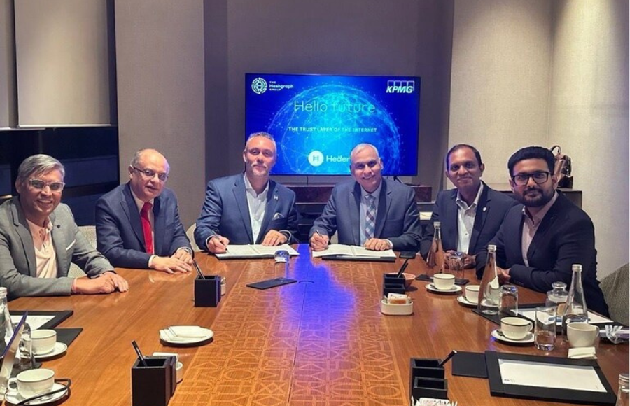 KPMG in India collaborates with The Hashgraph Group AG to drive enterprise blockchain adoption leveraging Hedera's DLT technology