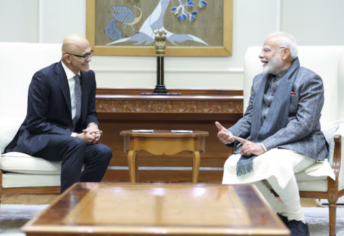 India's AI-driven tech future is discussed as PM Modi meets with Satya Nadella India's AI-driven tech future is discussed as PM Modi meets with Satya Nadella