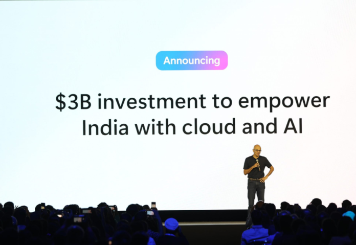 Microsoft plans to invest $3 billion in India to expand key cloud and AI capabilities Microsoft plans to invest $3 billion in India to expand key cloud and AI capabilities