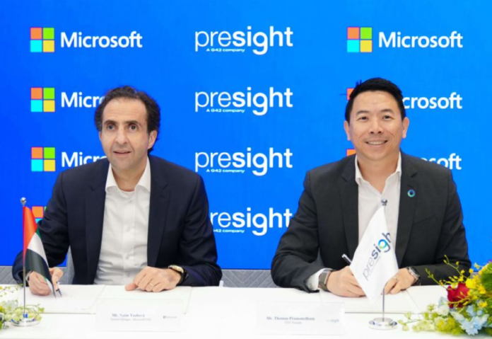 Presight and Microsoft Join Forces for AI-Startup Accelerator in UAE