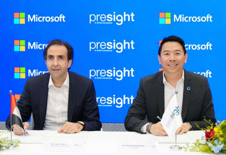 Presight and Microsoft Join Forces for AI-Startup Accelerator in UAE