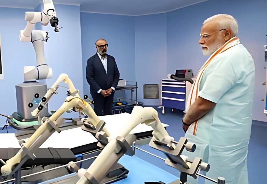 Misso: India’s First AI-Powered Knee Replacement Robot Inaugurated by PM Modi