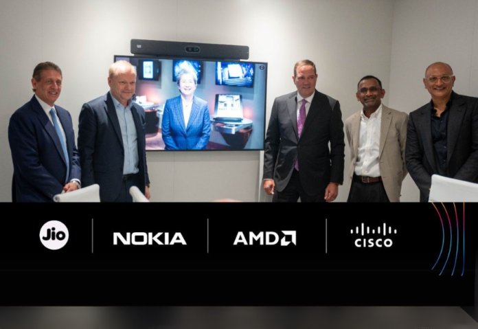 Jio Platforms, AMD, Cisco, and Nokia partnered to launch Open Telecom AI platform