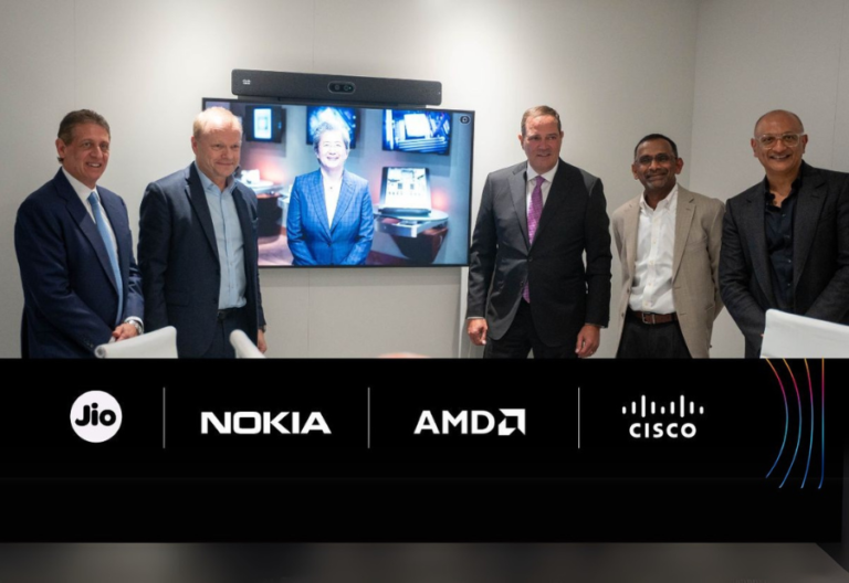 Jio Platforms, AMD, Cisco, and Nokia partnered to launch Open Telecom AI platform