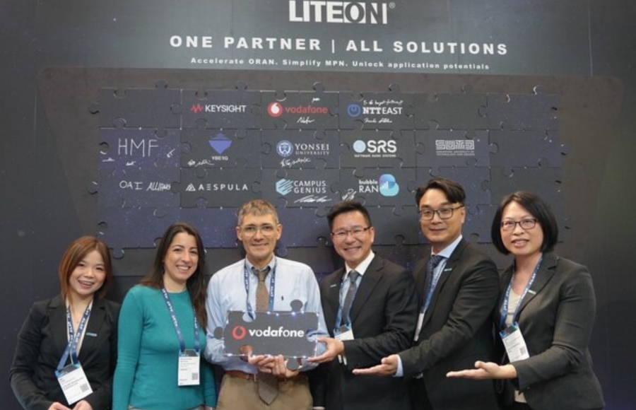 LITEON partners with Vodafone to present the innovative 5G ORAN MPN solution at MWC Barcelona 2025