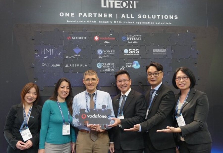 LITEON partners with Vodafone to present the innovative 5G ORAN MPN solution at MWC Barcelona 2025